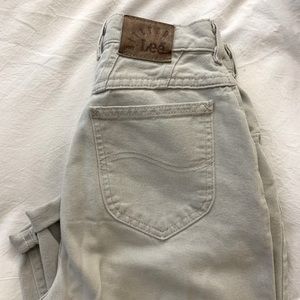 Vintage Lee Off White Jeans